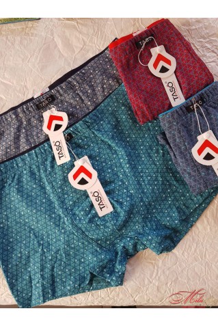 Мужские трусы боксеры Taso из хлопка 5629